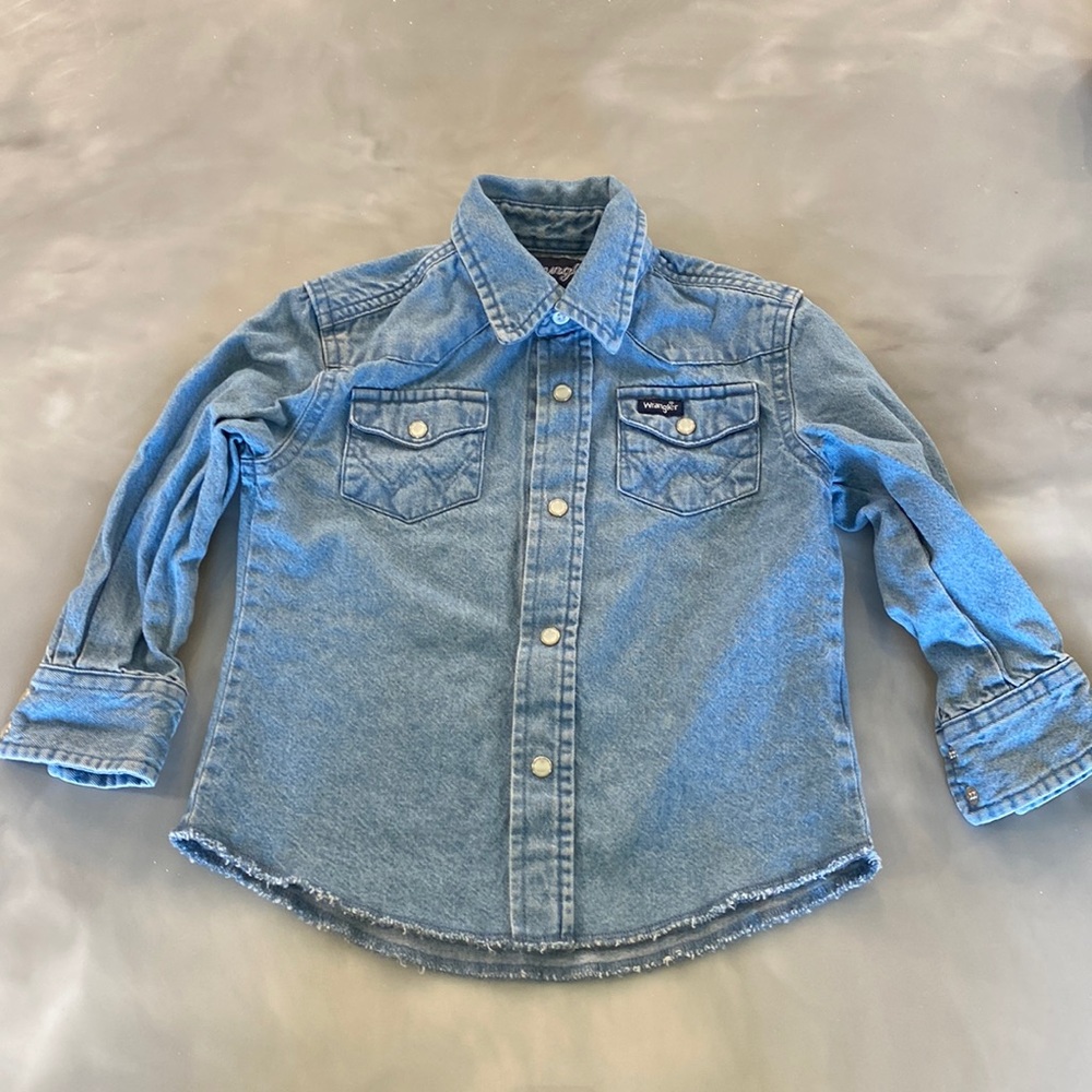 Wrangler Denim Western Shirt